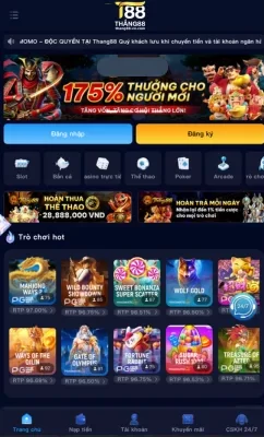 Tải App THANG88 – Chơi Mọi Lúc, Mọi Nơi