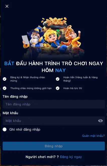 Đăng Ký Tài Khoản – Bắt Đầu Trải Nghiệm THANG88